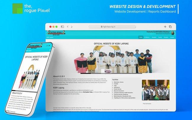 Kasturba Gandhi School - Web Design | Web Development | Reports Dashboard Ranchi