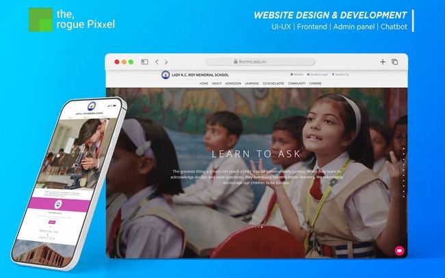 Lady K.C. Roy Memorial School - Web Design | Web Development | Admin panel | Chatbot Ranchi
