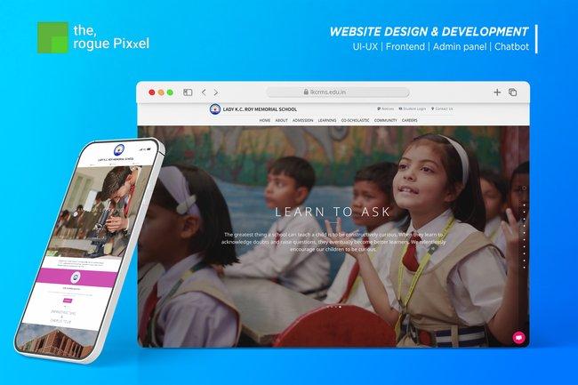 Lady K.C. Roy Memorial School - Web Design | Web Development | Admin panel | Chatbot Ranchi