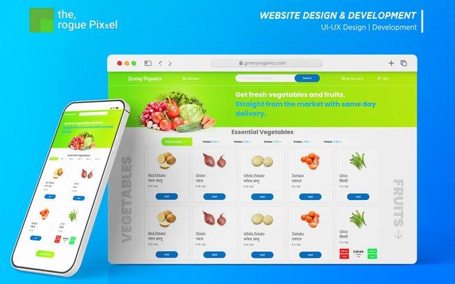 Greeny Organic - Web Design | Web Development Ranchi