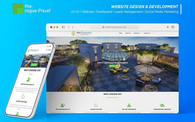 Moti Infrastructures - Web Design | Web Development | Leads Management's Ranchi