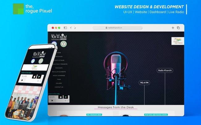 Radio Khanchi (RU) - Web Design | Web Development | Dashboard | Live Radio Ranchi