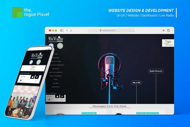 Radio Khanchi (RU) - Web Design | Web Development | Dashboard | Live Radio Ranchi