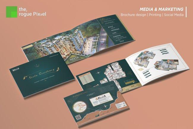 Neeta Residency - Brochure Design | Branding Ranchi