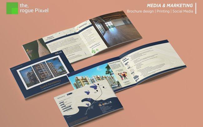 Sushil Residency - Brochure Design | Branding Ranchi
