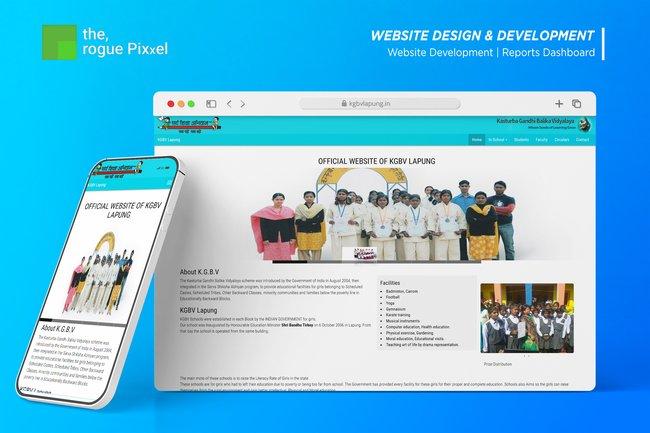 Kasturba Gandhi School - Web Design | Web Development | Reports Dashboard Ranchi