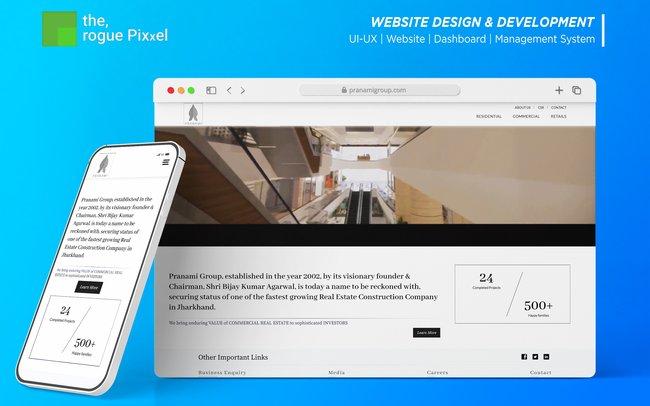 Pranami Group - Web Design | Web Development | Dashboard | Management System Ranchi